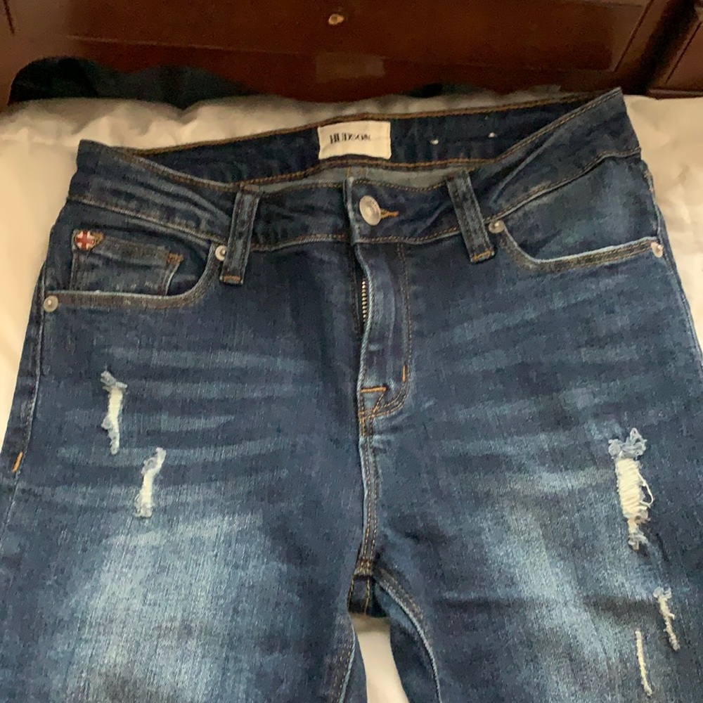 Hudson jeans. Like new. Skinny. Kids size 16 but would fit a 24-25